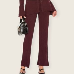 NWT | n:Philanthropy | Reign Ribbed Pant | Space Cherry | XS